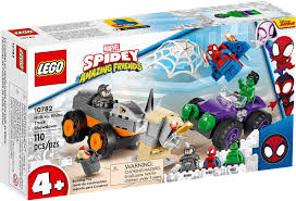LEGO MARVEL HULK VS RHINO TRUCK SHOWDOWN 10782