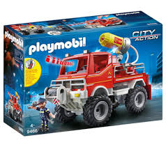 PLAYMOBIL CITY ACTION CAMION DE POMPIER 56 PCS