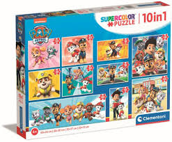 CLEMENTONI PUZZLE PAW PATROL 10EN1