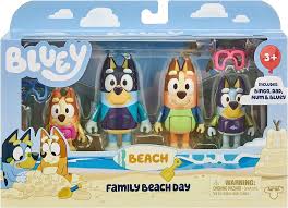 MOOSE BLUEY ET FAMILY BEACH DAY