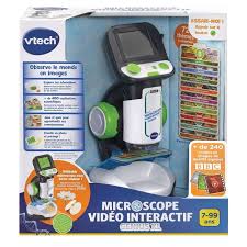 VTECH MICROSCOPE VIDEO INTERACTIF GENIUS XL