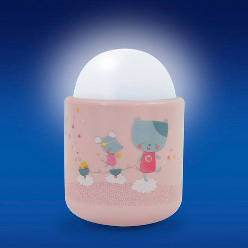 PABOBO Veilleuse Nomade Rose Lolabella