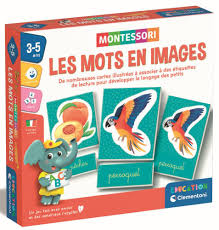 CLEMENTONI MONTESSORI LES MOTS EN IMAGES