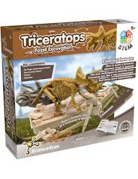 SCIENCE4YOU FOSSIL EXCAVATION TRICERATOPS