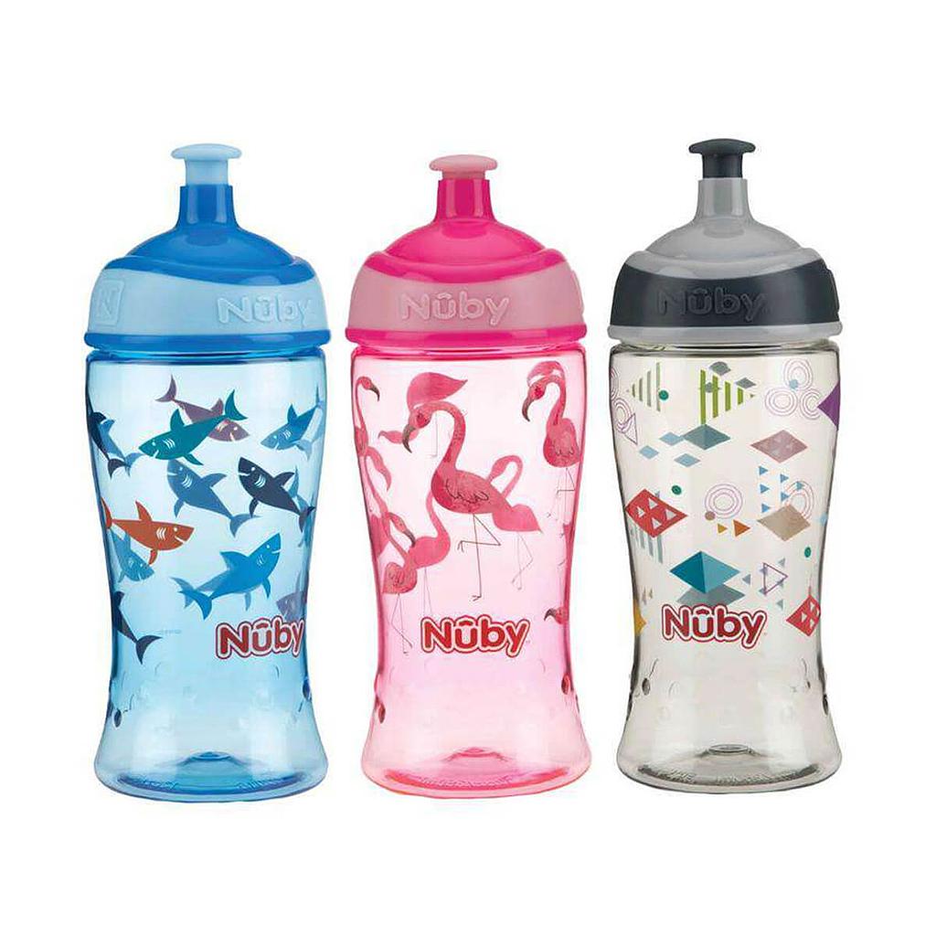 NUBY Gobelet sportif Pop-up en Tritan™ - 360 ml - 3ans+