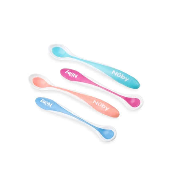 NUBY 4P Cuillères thermosensibles (3+1)