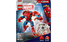 LEGO MARVEL SPIDERMAN MECH VS ANTI-VENOM 76308 107 PIECES