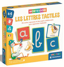 CLEMENTONI LES LETTRES TACTILES