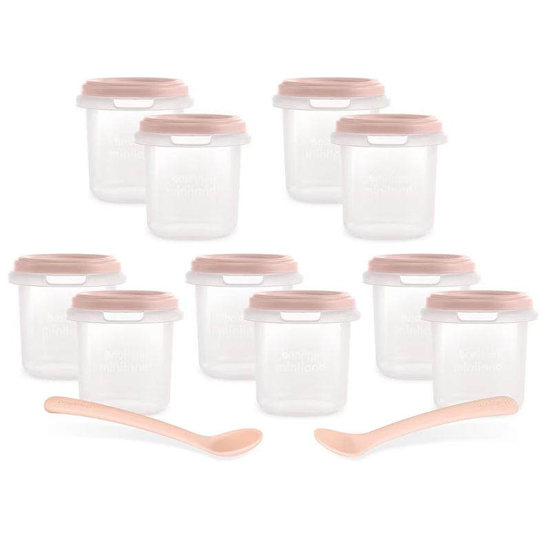 MINILAND Set de 10 Boite de conservations repas CANDY