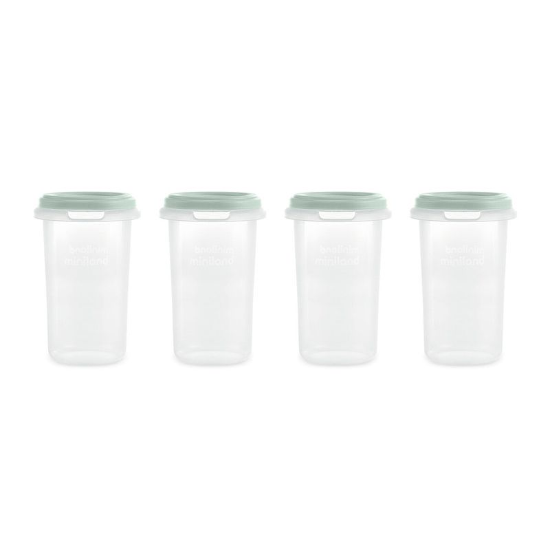 MINILAND Set de 4 Boite de conservation repas MINT 330ML