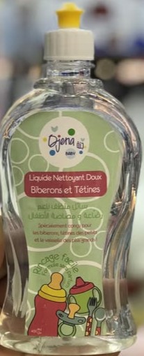 DJENA BABY LIQUIDE NETTOYANT DOUX 450ML