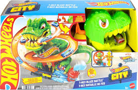 HOT WHEELS T-REX BATAILLE DE FEU