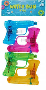 WATER GUN 4 PIECES