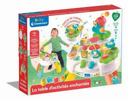 CLEMENTONI LA TABLE D'ACTIVITES ENCHANTEE