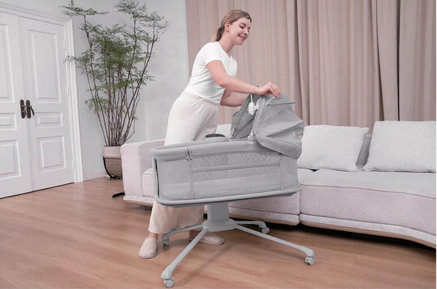 OLMITOS  MINI-BRECEAU CO-SLEEPING (DARK GREY)