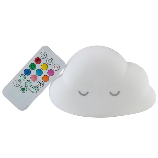 NATTOU Veilleuse Nuage avec télécommande Medium 12 cm