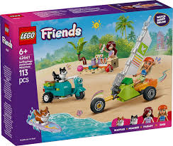 LEGO FRIENDS SURFING DOGS AND SCOOTER