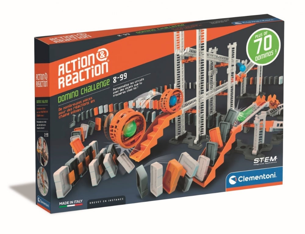 CLEMENTONI ACTION ET REACTION DOMINO CHALLENGE