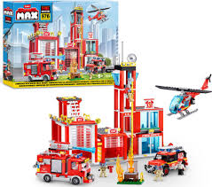 ZURU MAX FIRE STATION 976 PCS