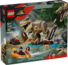 LEGO JURASSIC WORLD T-REX RIVER ESCAPE