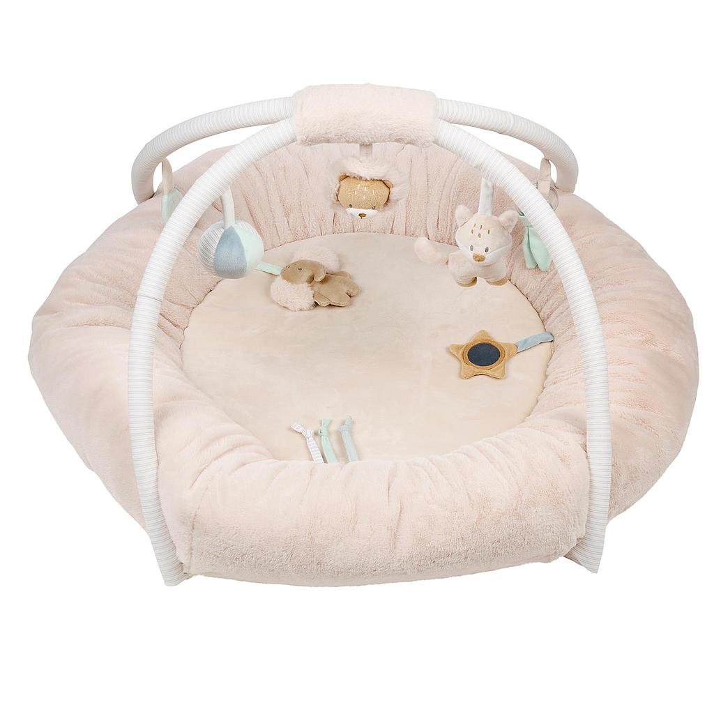 NATTOU Tapis d'éveil avec arches (FLO, OLI &amp; ERNEST)  90cm