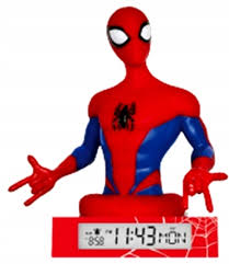 VEILLEUSE AVEC REVEIL SPIDERMAN