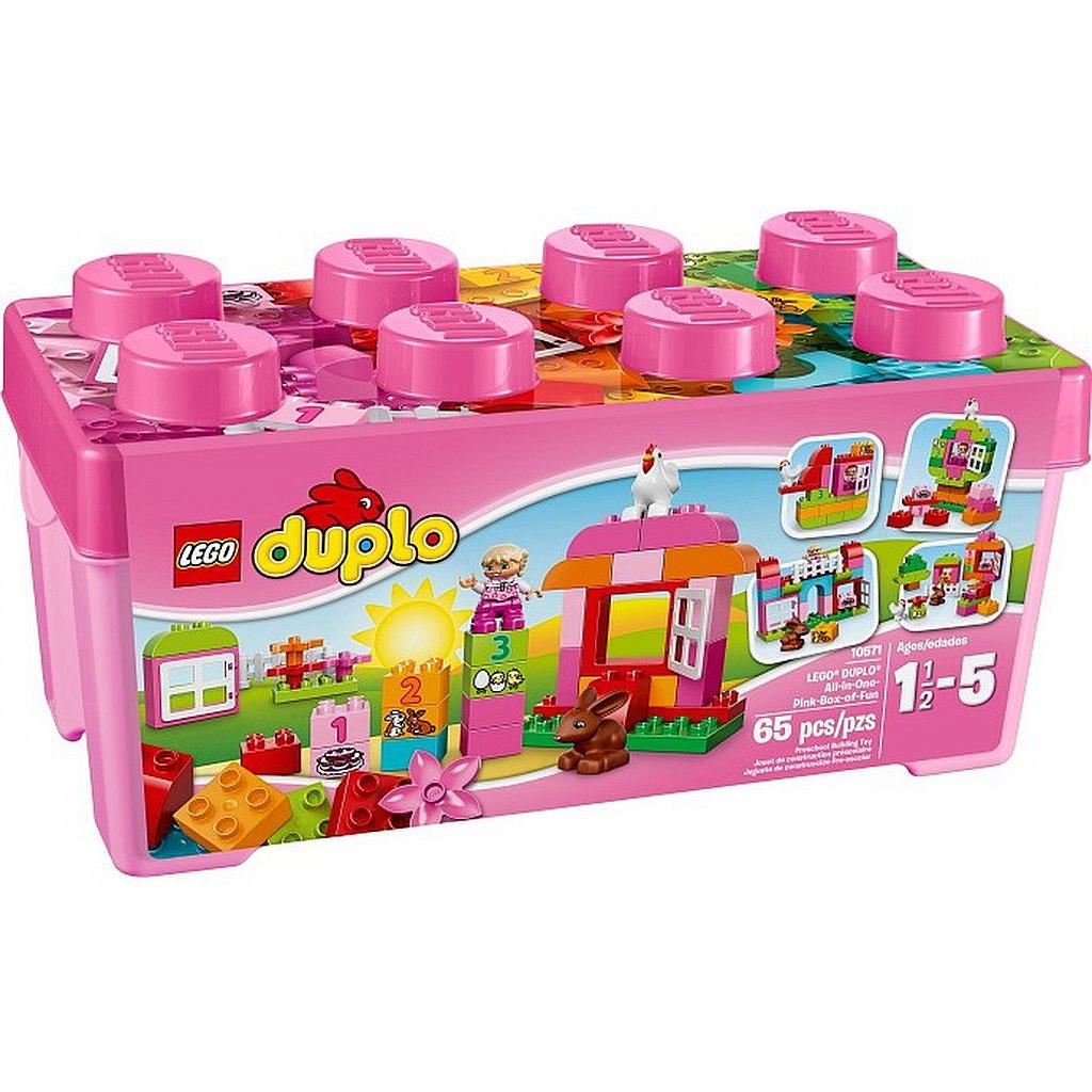 LEGO 10570 DUPLO AL-IN-ONE-PINK-BOX-OF-FUN 6059070