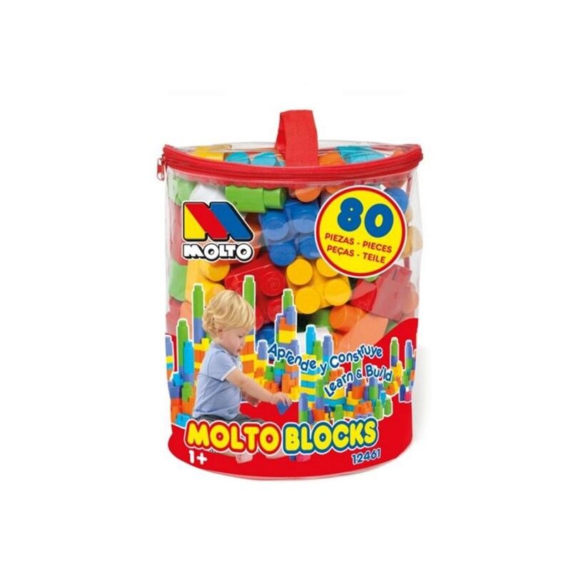 MOLTO LEGO SAC 80 PCS GARCON