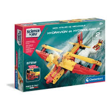 CLEMENTONI MON ATELIER DE MECANIQUE HYDRAVION ET HYDROGLISSEUR