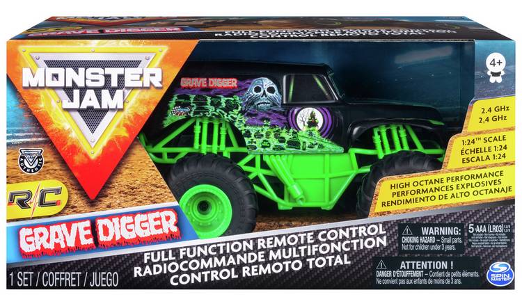 SPIN MASTER MONSTER JAM GRAVE DIGGER