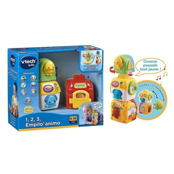 VTECH 1,2,3 EMPILO'ANIMO