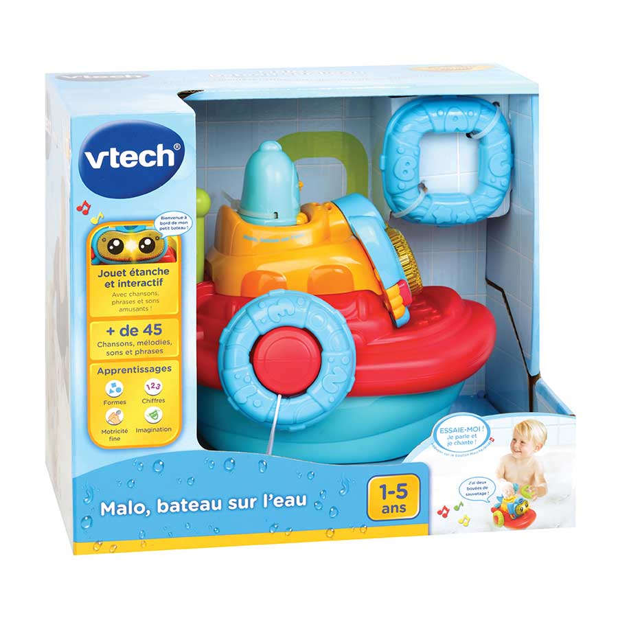 VTECH MALO, BATEAU SUR L'EAU