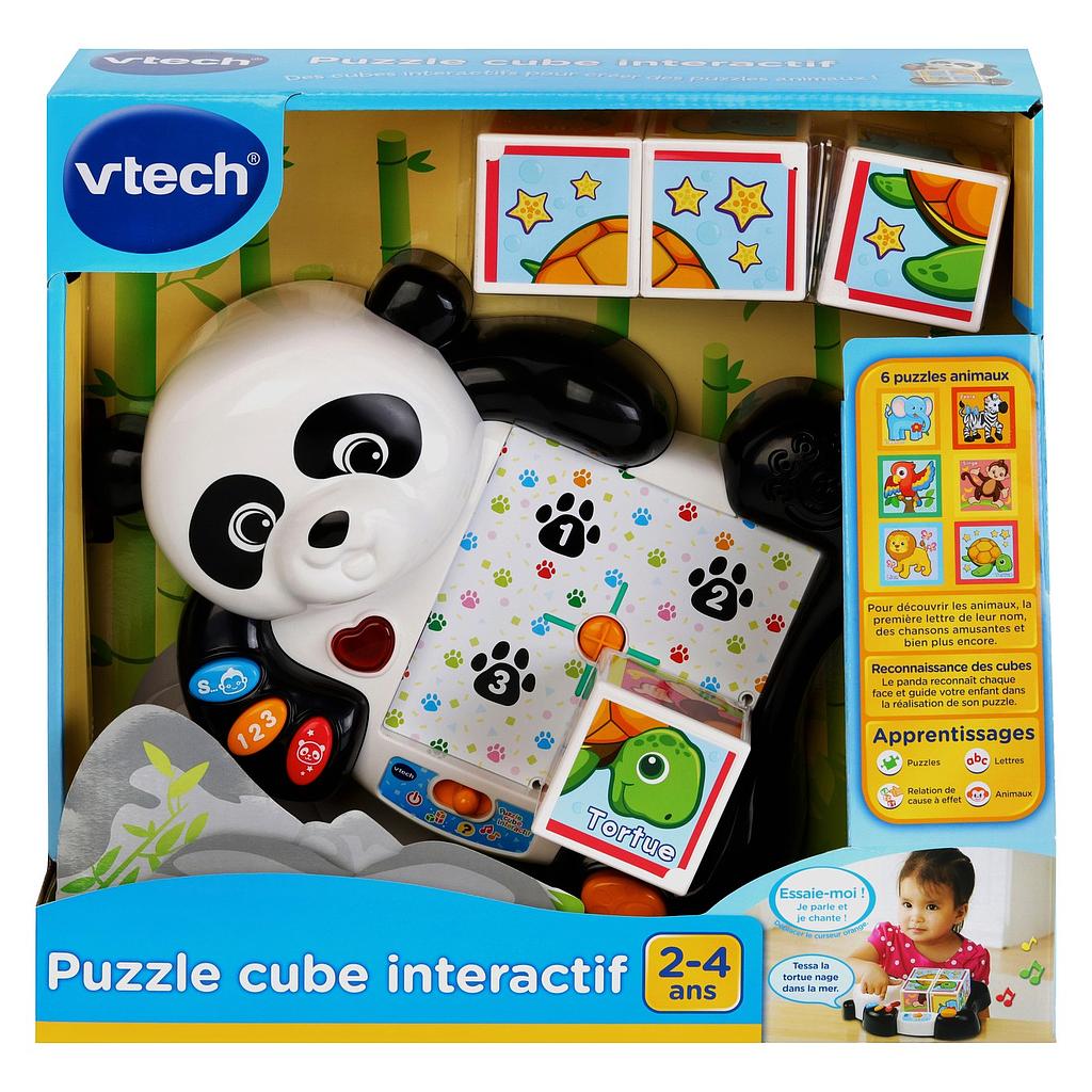 puzzle cube interactif