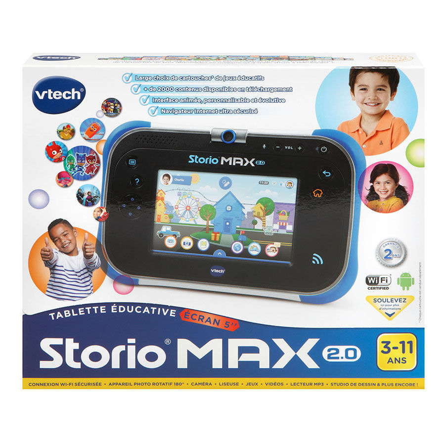 VTECH STORIO MAX 5&quot; BLEU 2.0
