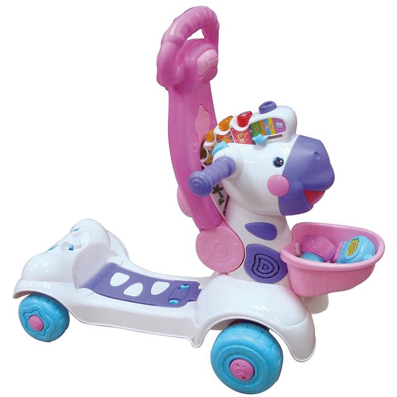 VTECH TROTTINO MON ZEBRE RIGOLO ROSE