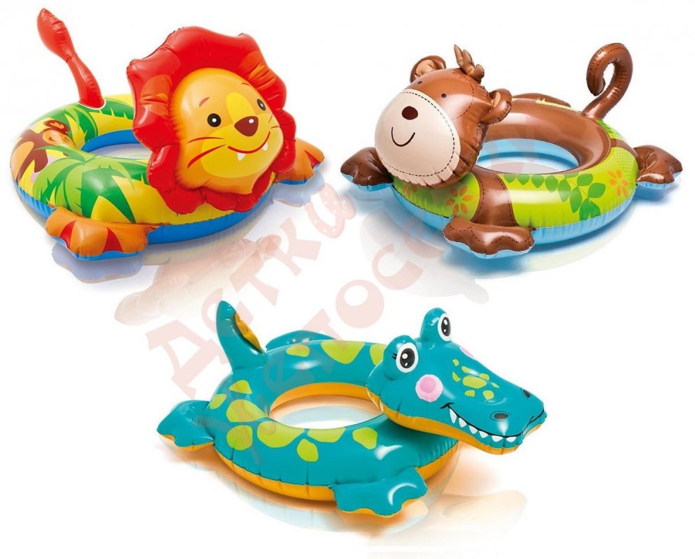 INTEX BOUEE TETE D ANIMAL 3-6ANS  58221
