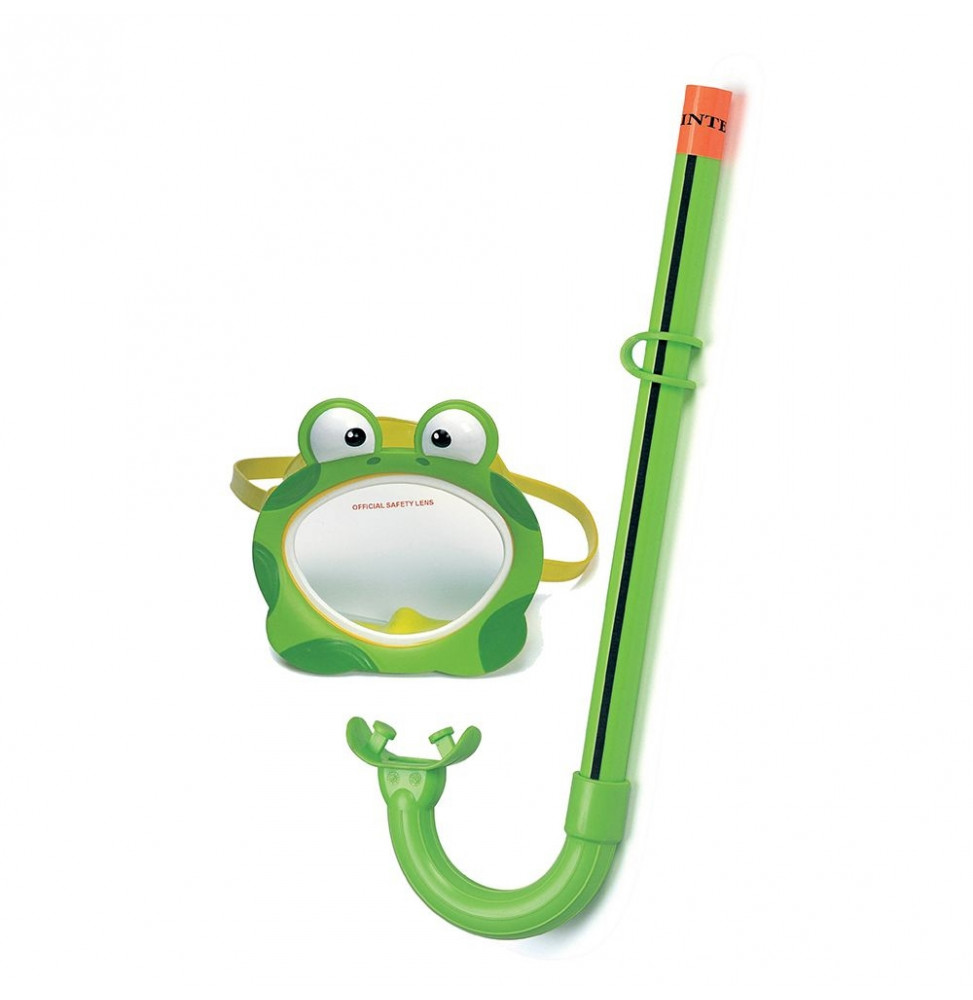 INTEX ENSEMBLE MASQUE/TUBE GRENOUILLE