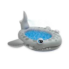 INTEX PISCINE JET REQUIN 2.29x2.26x1.07 m
