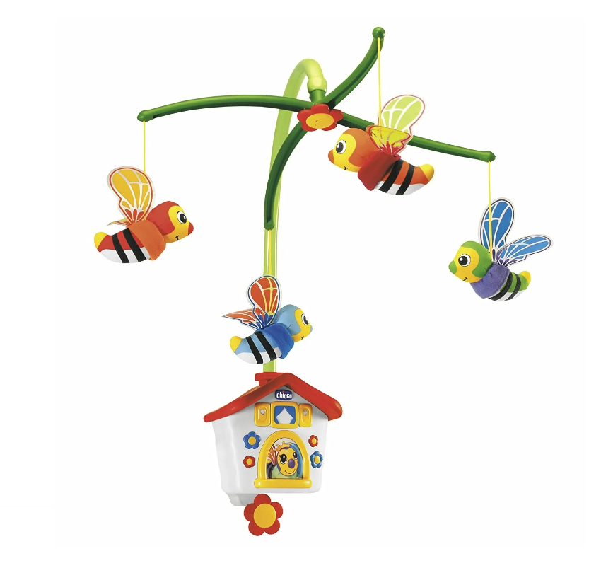 CHICCO MOBILE DE LIT MUSICALE ABEILLES