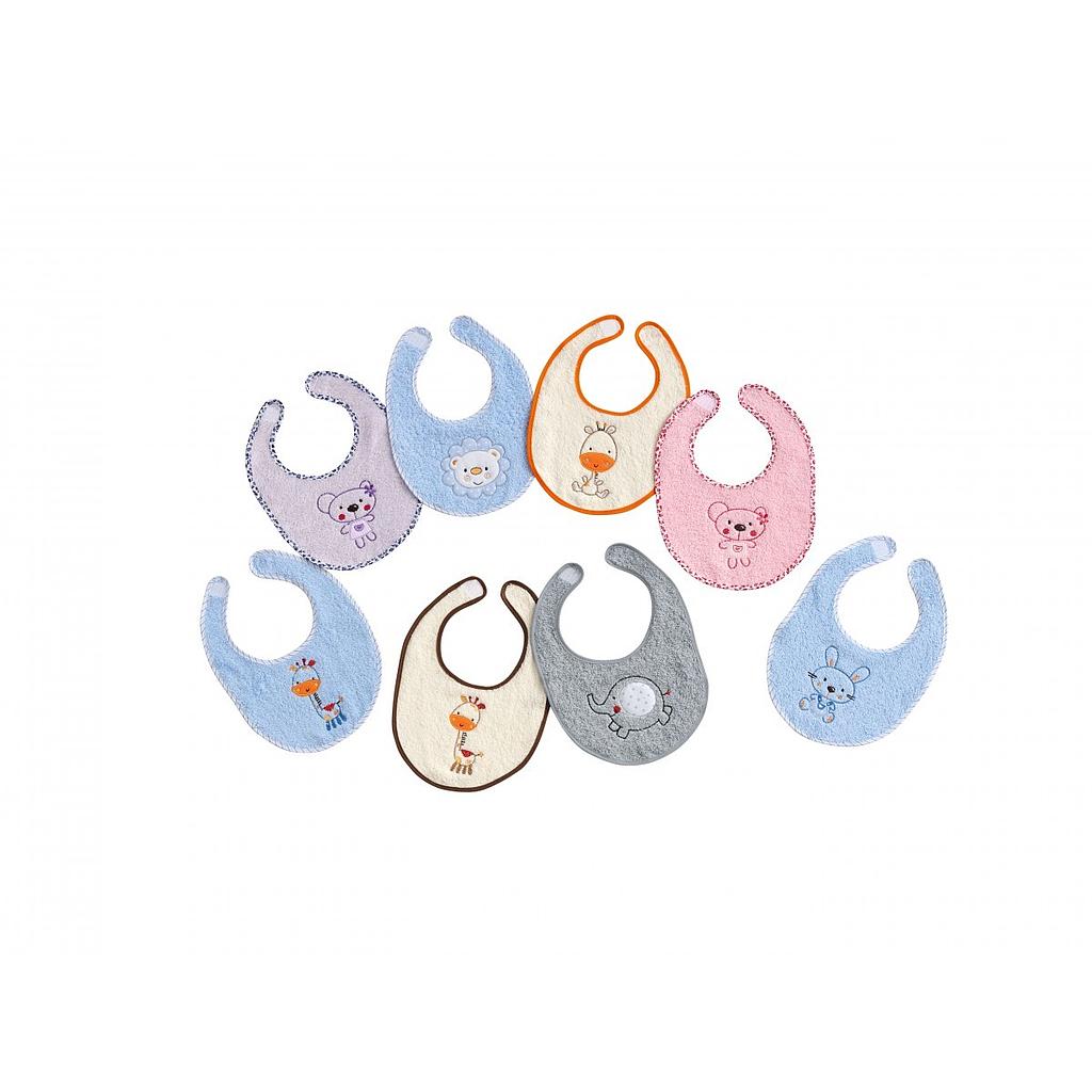 INTERBABY BAVOIR EN COTON VELCRO