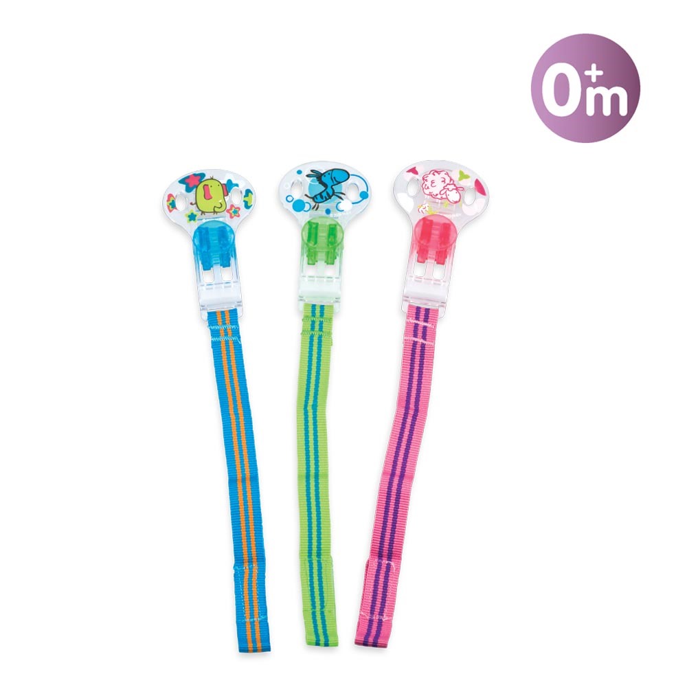 NUBY ATTACHE SUCETTE AVEC VELCOR