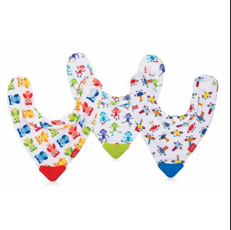 NUBY BAVOIRS AVEC COIN DE DENTITION 3M+