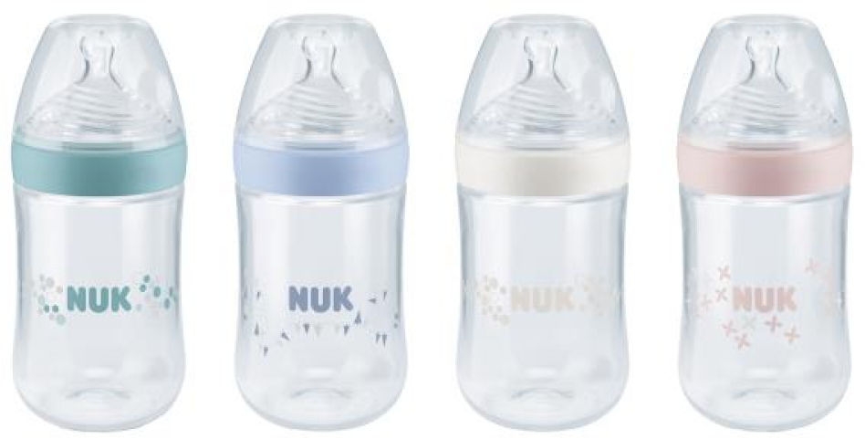 NUK BIBERON NATURE SENSE PLASTIQUE 260 ML 6-18