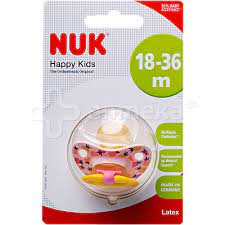 NUK SUCETTE HAPPY KIDS LATEX 18-36 M