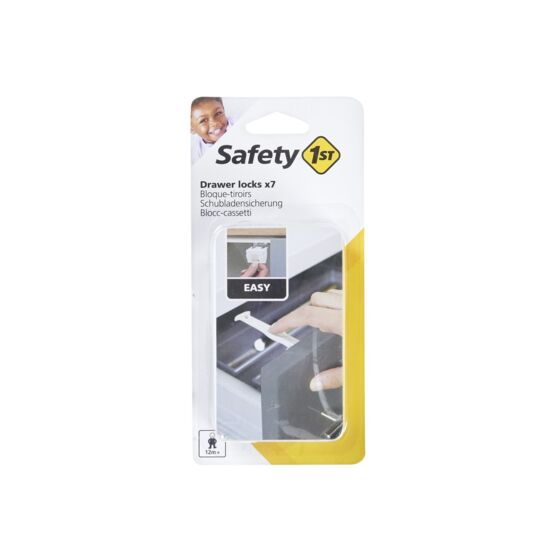 SAFETY 1ST BLOQUE TIROIR 7 PCS BLANC