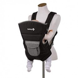 SAFETY 1ST PORTE BEBE UNI-T 3.5-9 KG BLACK CHIC NOIR/GRIS