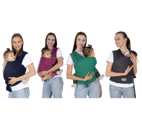 SEVIBEBE ECHARPE DE PORTAGE AVEC CEINTURE