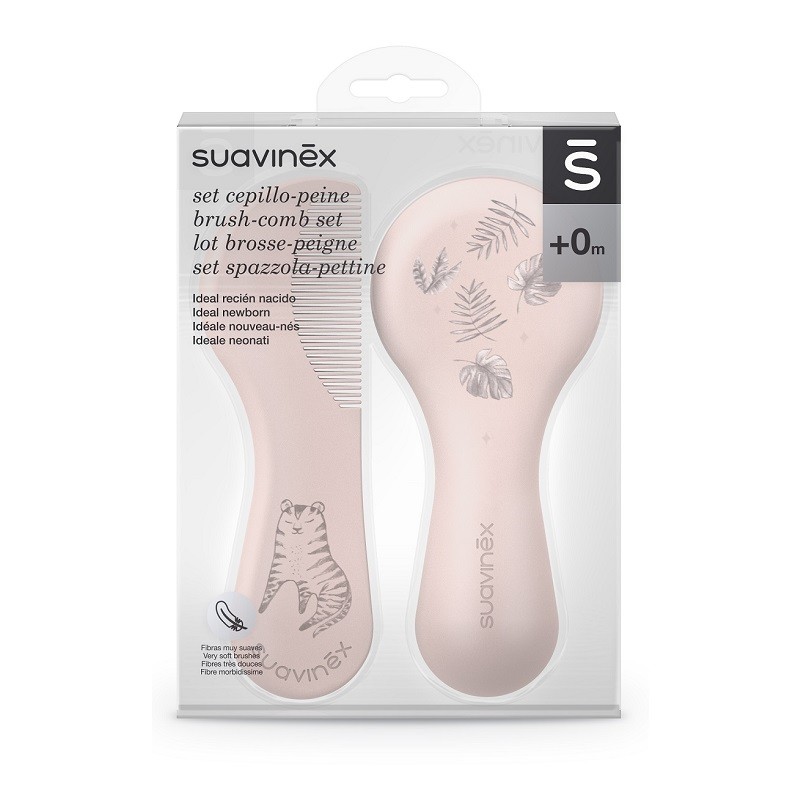 SUAVINEX BROSSE &amp; PEIGNE ROSE