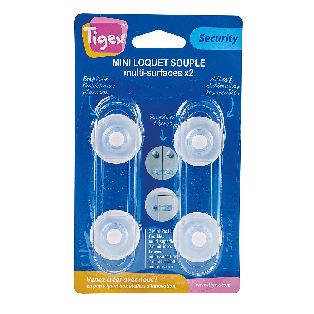 TIGEX MINI  LOQUET SOUPLES X2