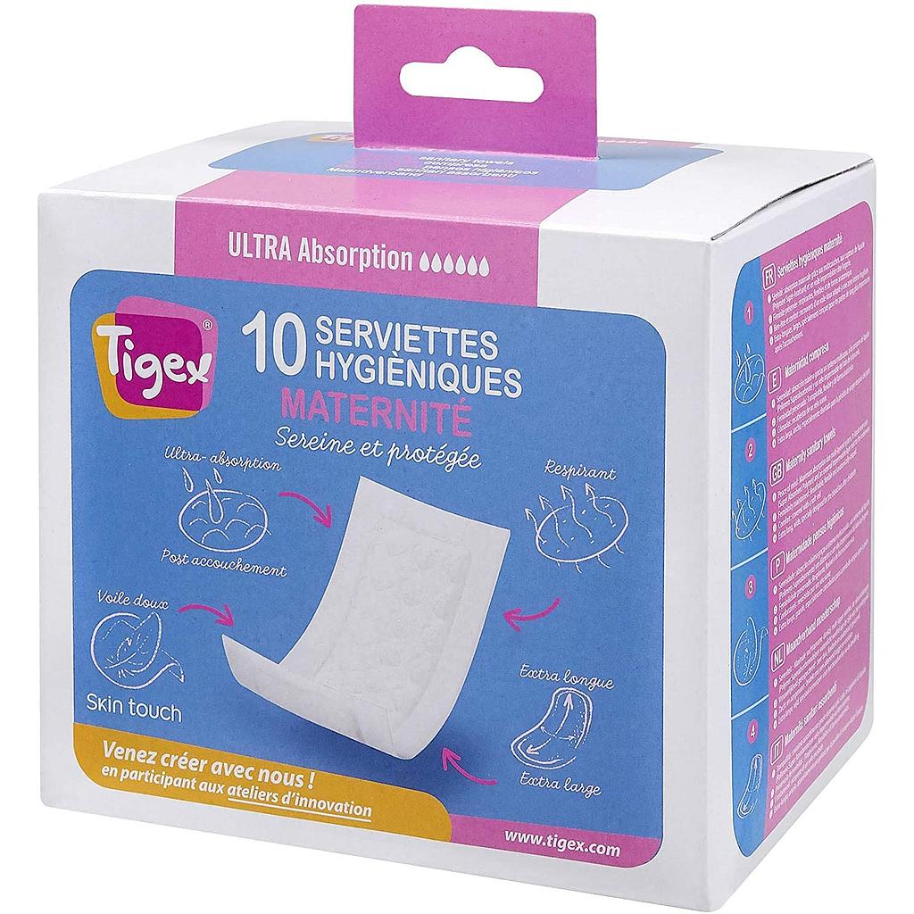 TIGEX SERVIETTES HYGIENIQUES